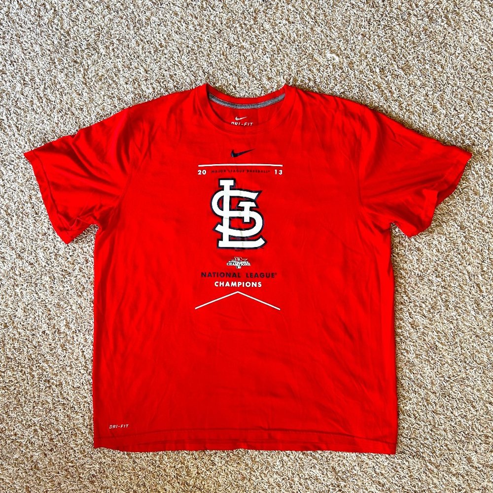 St Louis Cardinals Nike Dri-Fit Baseball Tshirt Size XL